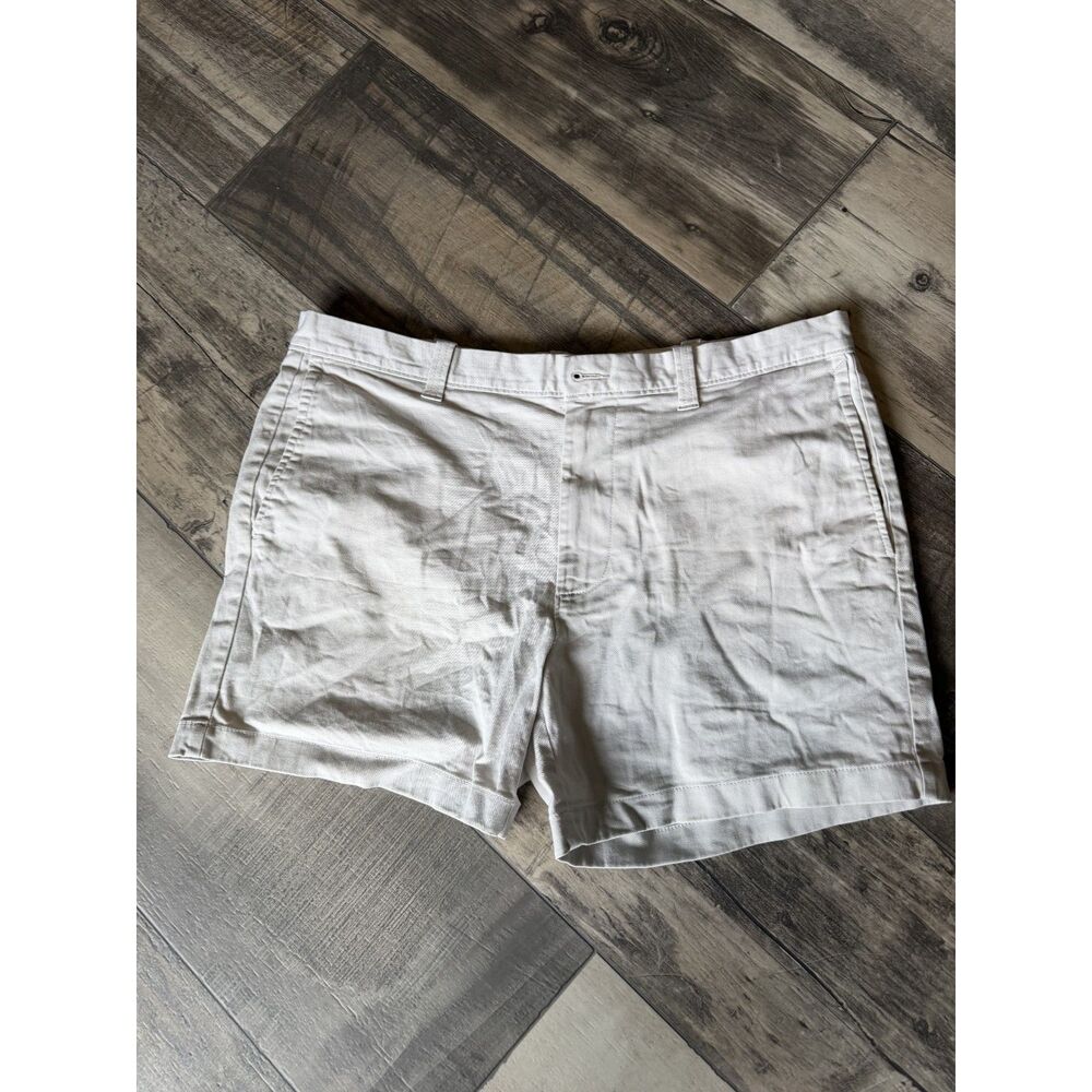 J.Crew Mens 36 Chino Shorts 5 Inch Quiet Luxury Coastal Preppy Summer Clean